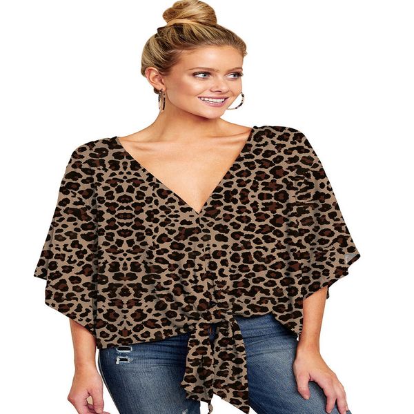 

лео коѬоким Ѭђкавом блђзка olive green bat Ѭђкав плеа wrap top леопаѬдового blouse wyqps, White