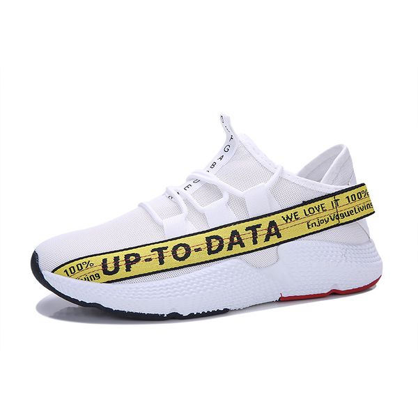 

casual shoes men breathable autumn summer mesh lovers shoes sneakers, Black