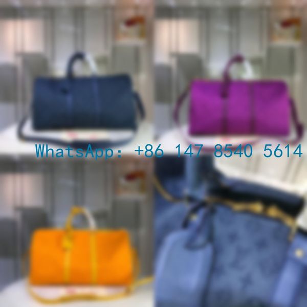 

m44645 the new 2020 fashion versatile retro high-capacity tote pillow one-shoulder travel bag is for both men and women