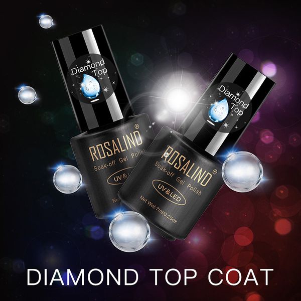 

diamond luster coat gel nail polish uv lamp gel soak off reinforce long lasting manicure or88, Red;pink