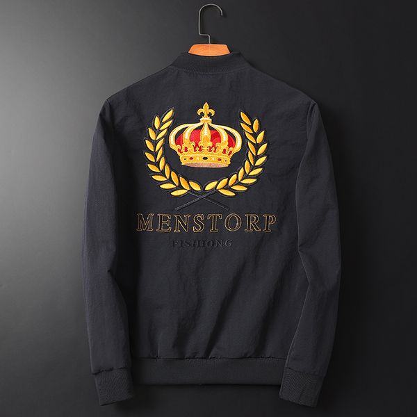 

wd1036 модные мужские пальто куртки 2019 взлетно посадочная полоса европейский дизайн стиль партии мужская одежда, Black;brown