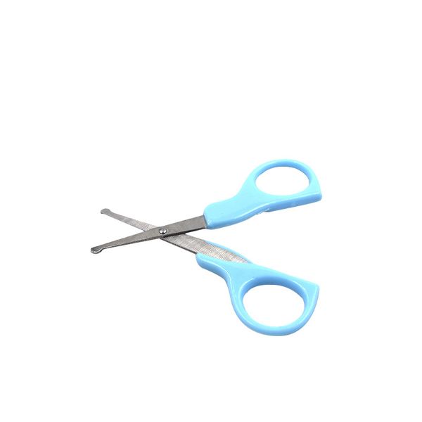 

babies' nail clippers baby safe nursing care long mouth small nail-scissor trim nail with color card single pack