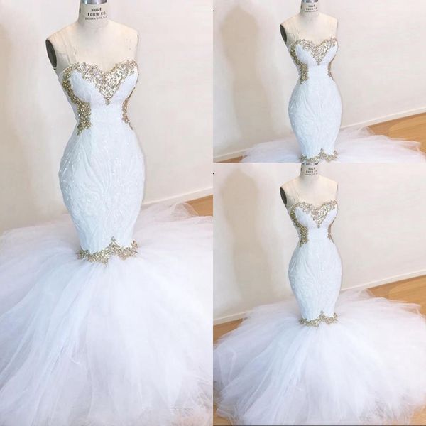 

vintage arabic mermaid evening dresses wear sweetheart sleeveless silver crystal beads sweep train plus size formal prom gowns party dress, Black;red