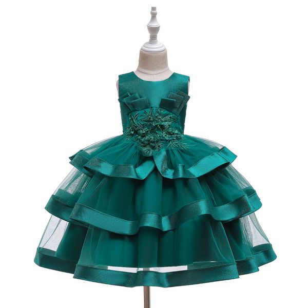 

girl dress dresses christmas clothing princess dress new year party children cosplay costume girls pageant dress for party and stage, White;red