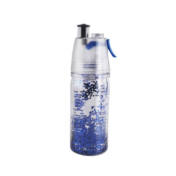 

новый 350мл solid plastic spray прохладное лето спорт бутылки воды портативный восхождение открытый велосипед шейкер my бутылки для воды