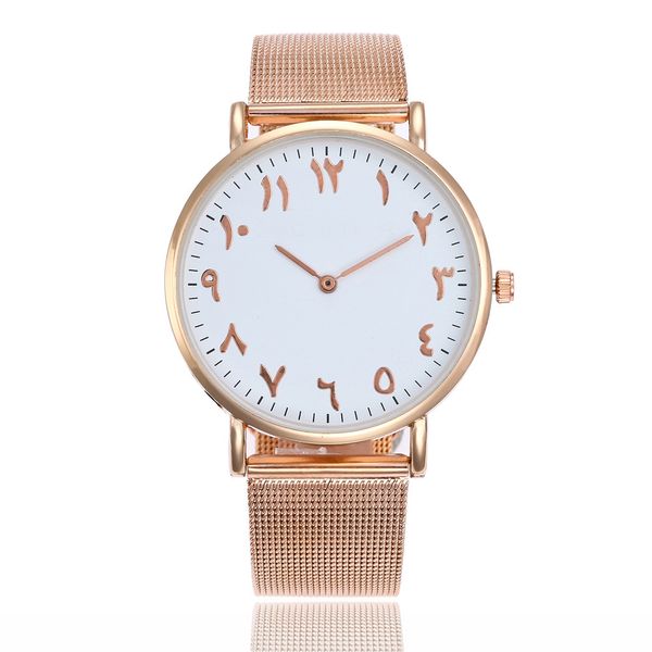

original brand fashion men's watch simple trend big dial men's quartz clock accept drop shipping gift watch for friends, Slivery;brown
