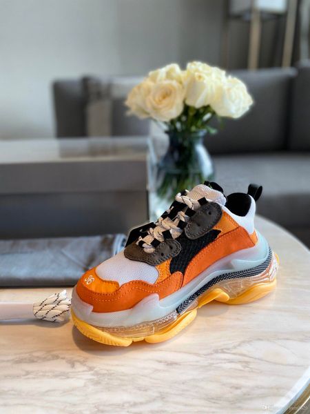 

fashion luxury casual sneakers wild triple retro ladies men's crystal bottom sports running shoes basketball shoes dhl 8