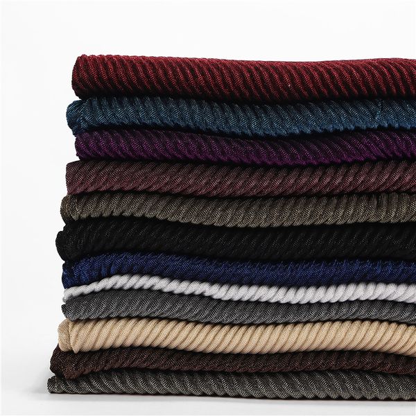 

2019 new solid color bubble plain crinkle pleated hijab scarf female long muslim glitter wrinkle head wrap scarves for women, Blue;gray