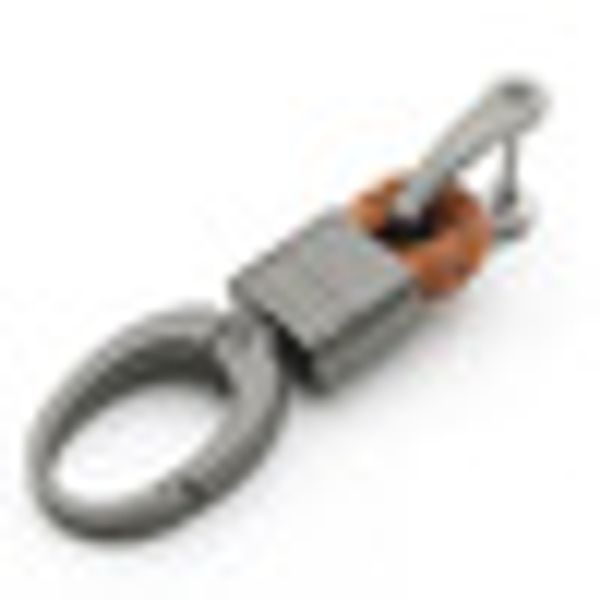 

new braided leather strap keyring keychain car key chain ring key fob universal