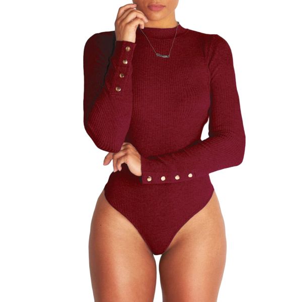 

rompers для женщин трико женщин sexy водолазки топы с длинным рукавом elastic romper 2019 легкого костюм с шортами весны костюмы твердого те, Black;white