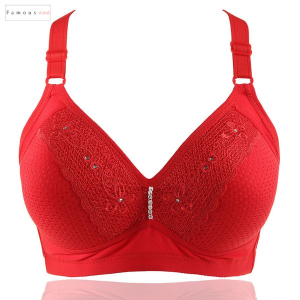 

бюстгальтеры вышивки покрытие для женщин полный провода free thin cup lace brassiere wireless b c кубок underwears черный бежевый, Red;black