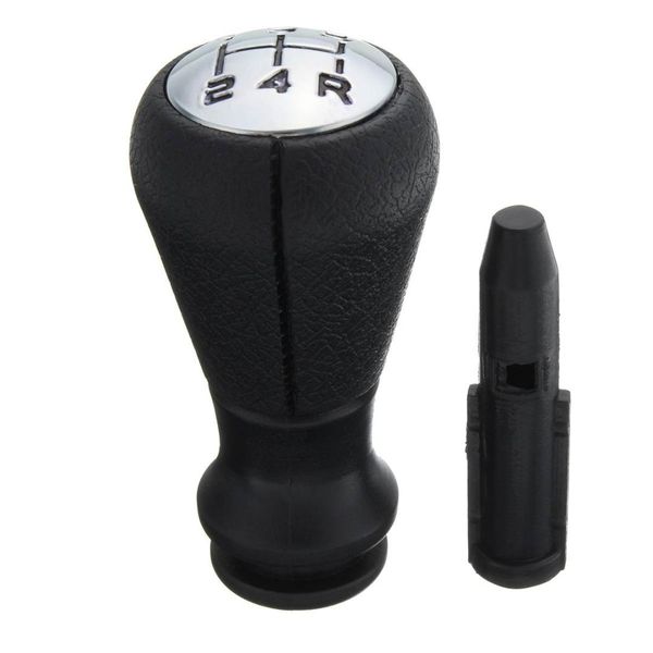 

5 speed manual car gear shift knob lever shifter with sleeve adapter lever for 106 206 306 406 806 107 207 307
