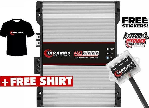 

Car taramp hd 3000 1 ohm amplifier hd3000 3k watt taramp 039 amp 3 day delivery