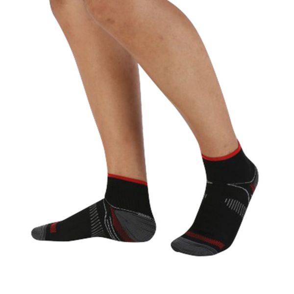 

sports compression socks plantar fasciitis heel arch pain relieving sport sock women men hs0, Black