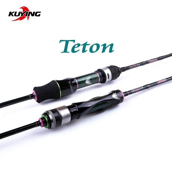 

kuying teton 1.75m spinning casting stream soft fishing lure rod pole stick cane rods carbon fuji parts 0.3-3g light fast speed
