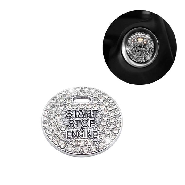 

engine ignition push start sbutton cover trim sticker for 2 3 6 cx-3 cx-4 cx-5 cx-9 mx-5 car accessories
