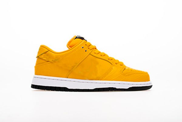 

with Box 2019 Mens and Womens Running Shoes Dunk SB Diamond Yellow White for Men Brand Designer Sports Shoes Size US5-11