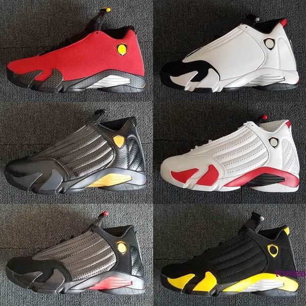

14 14s basketball shoes desert sand black toe dmp defining moments pack black gold outdoor sports gym trainers sneakers size us5.5-us13