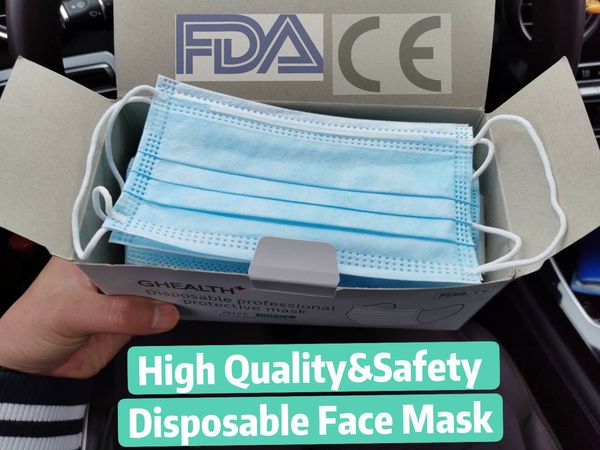 

в наличии! се fda сертифицированным высокого качества устранимые 3 курсируют non сплетенный лицевой маски анти-пыли с высоким стандартом мат