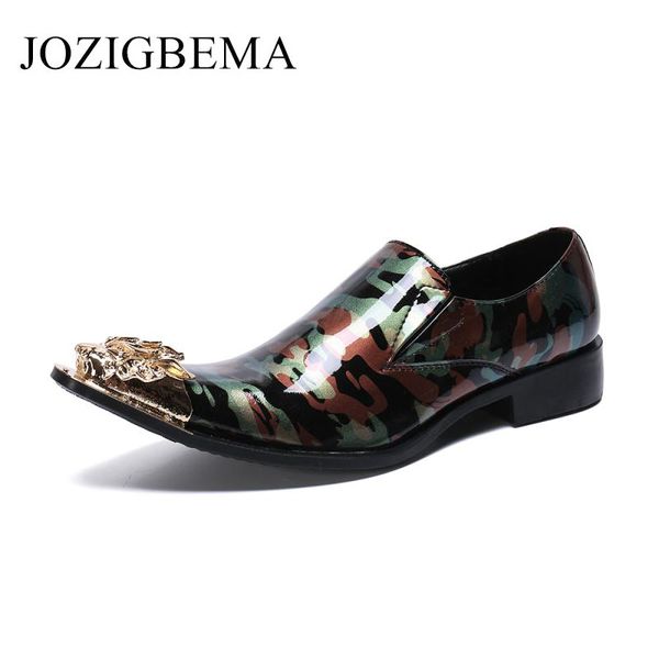 

ltalian handmade pointed toe mens dress wedding shoes work office casual party shoe metal tip oxford shoes men, Black