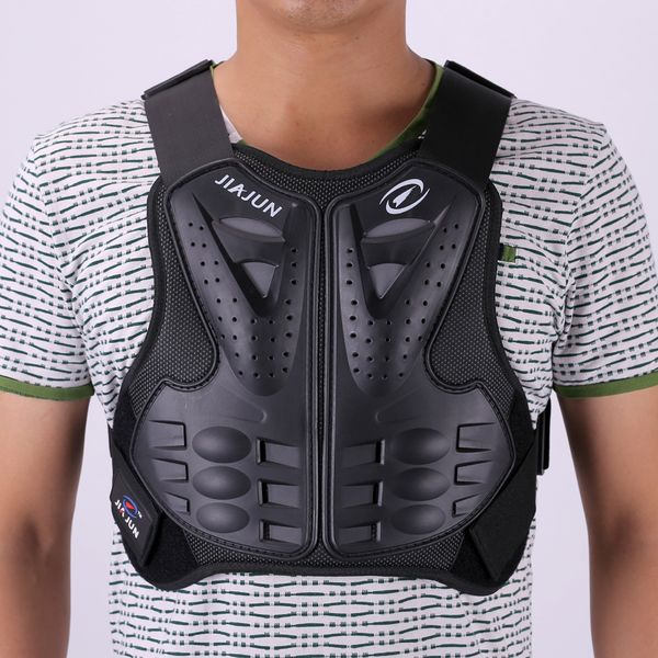

bodprotector armor motorcycle jackets motocross back shield sleeveless vest spine chest protective gears jacket mens