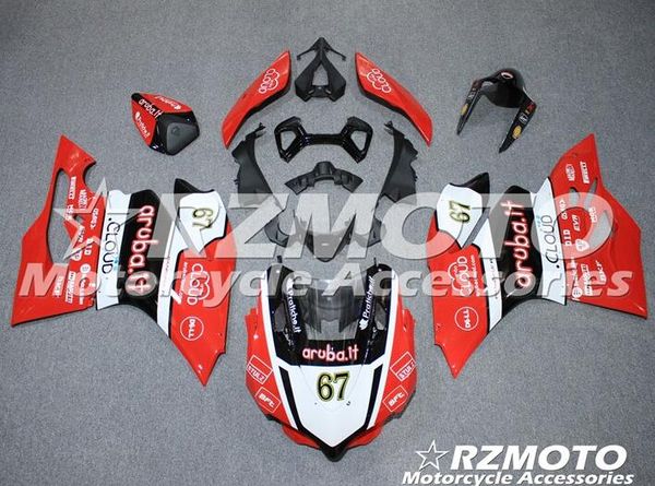 

новое abs литье под давлением мотоциклов полных обтекатели комплектов, пригодный для ducati 899 1199 panigale 2012 2013 2014 12 13 14 компле