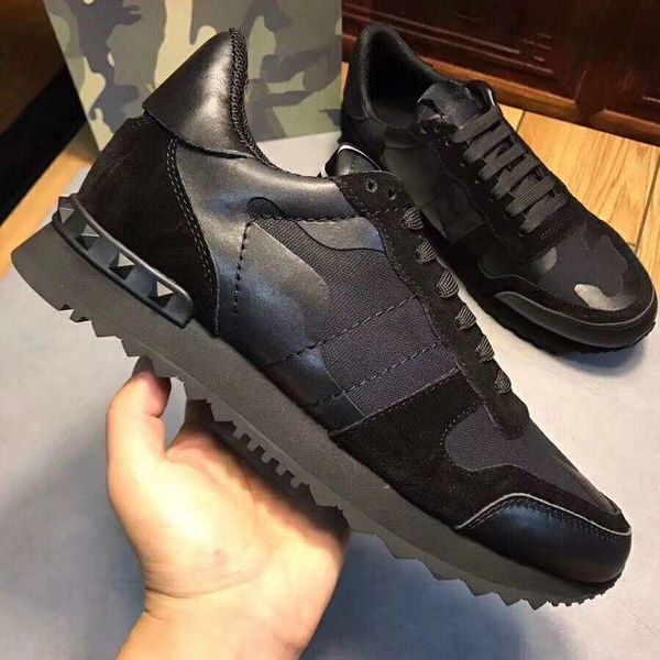 

luxury designer men casual shoes men casual shoe luxury designer sneakers fashion sneakers casual leather shoes xg18051302, Black