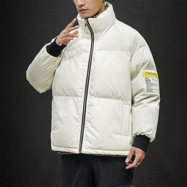 

2019 new style winter jacket men and coat peffer parka men clothes for parka mens jacket m-5xl plus size fashion casual warm, Black