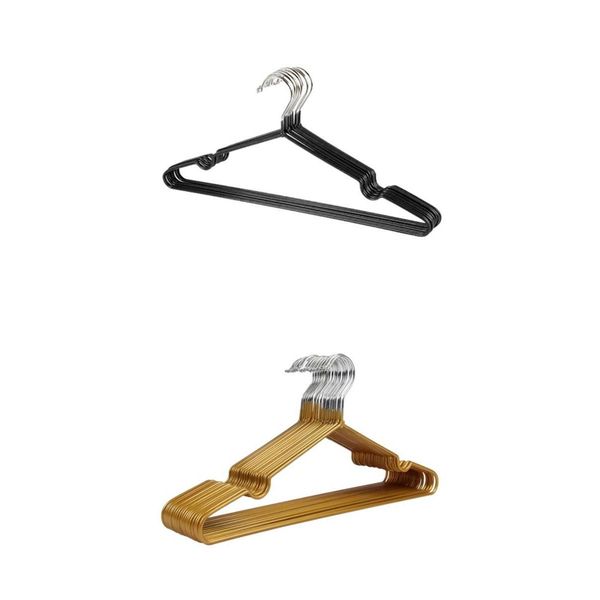 

20 pieces plastic hangers, plastic clothes hangers ideal for everyday standard use, portable clothes hangers travel