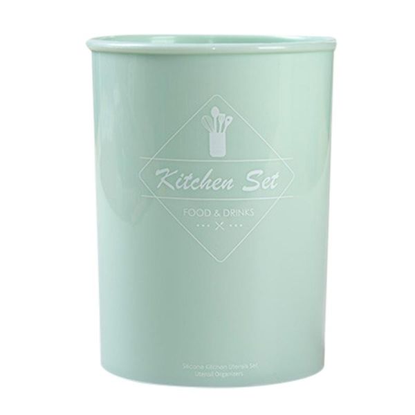 

practical heat resistant silicone kitchenware kitchen tool cookware storage box