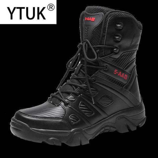 

ytuk new men hiking shoes tactical boots army boots men's desert waterproof work safety shoes ankle men outdoor