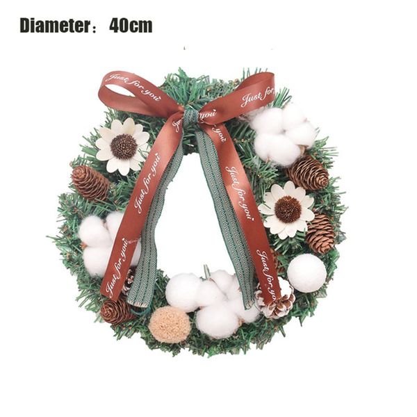 

40cm christmas decorations for home rattan festive party u90a