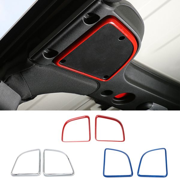 Roof Audio Speaker Frame Cover Roof Speaker Cover For Jeep Wrangler 2015 2017 New Car Interior Accessories Semi Truck Accessories Interior Sports Car