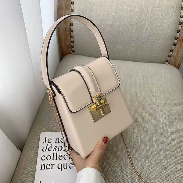 

ins style handbags lock women crossbody bags shoulder messenger bags for lady chain party clutch 2019