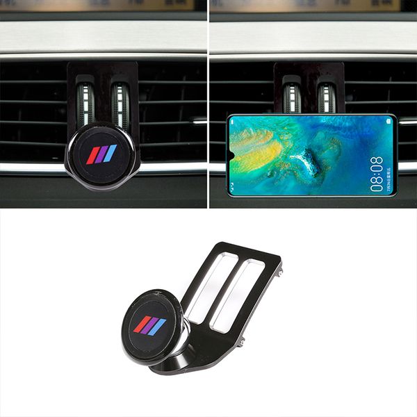 

aluminum alloy for c class w204 2008-2013 car center air vent mobile phone holder accessories