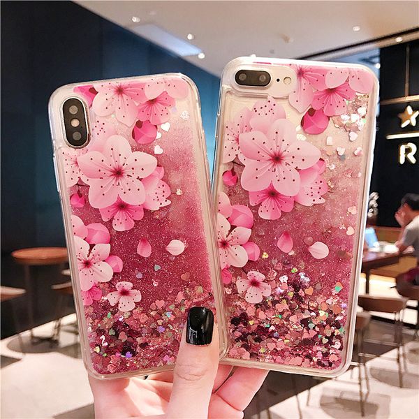 

For am ung 10 10 plu 10e quick and ca e luxury liquid hiny bling flower ca e for iphone x max xr glitter ca e