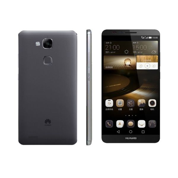 Восстановленное Huawei Mate 7 4G LTE 6-дюймовый Android 4.4 Смартфон Octa Core 2 / 3GB RAM 16 / 32GB ROM 2550mAh Мобильный телефон