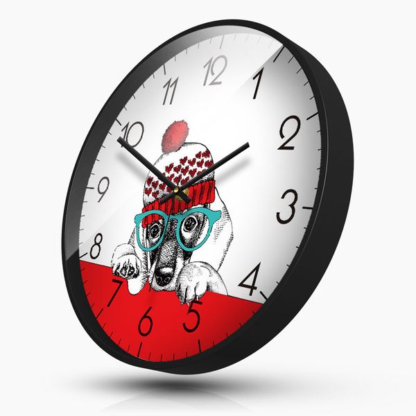

metal wall clock cute living room wall clock creative modern watch bedroom relogio de parede home decor dd45wc