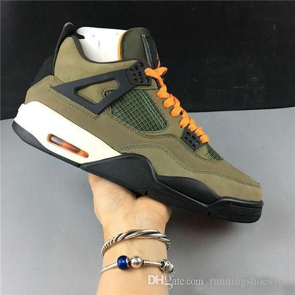 

2019 4 super league basketball shoes army green sports sneakers men designer sneakerssize 7-12us