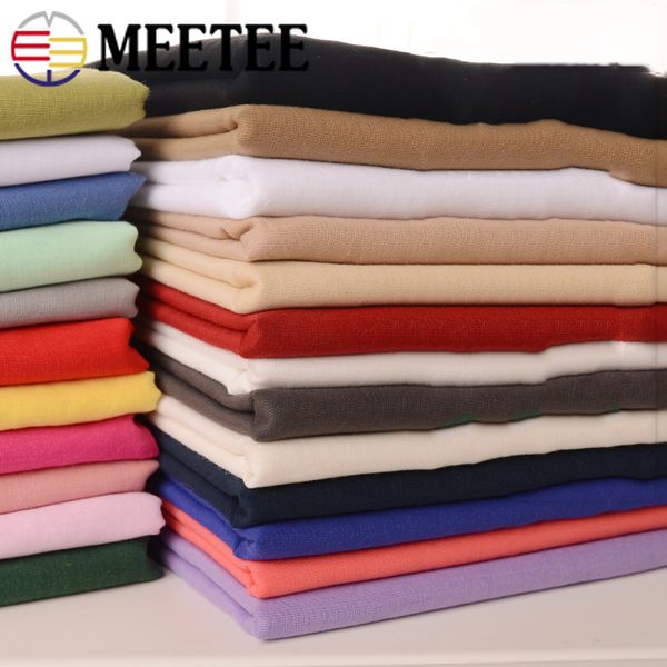 

meetee 50/100/200cm*140cm width cotton fabric costume lining cotton cloth diy crafts sewing skirt dress baby clothes accessories, Black;white