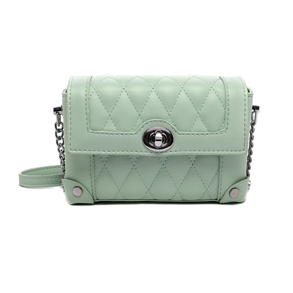

crossbody bags for women 2020 solid pu leather diamond pattern mini simple women's shoulder messenger bag purses and handbags