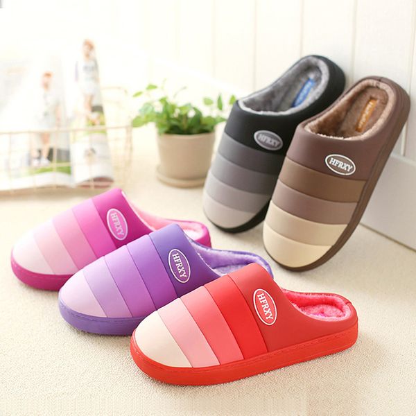 

outdoor beach ladies summer 2019 women winter home slippers non-slip indoors bedroom floor warm shoes buty damskie#12637, Black