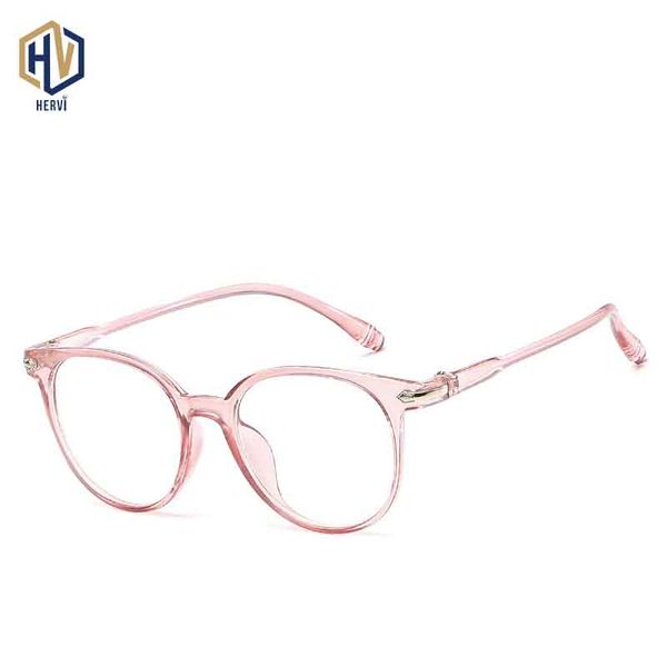 

korea fashion round optics glasses frame men women solid color ultralight transparent spectacles frames prescription eyeglasses, Black