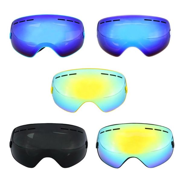 

professional ski snowboard snow goggles uv protection anti-fog