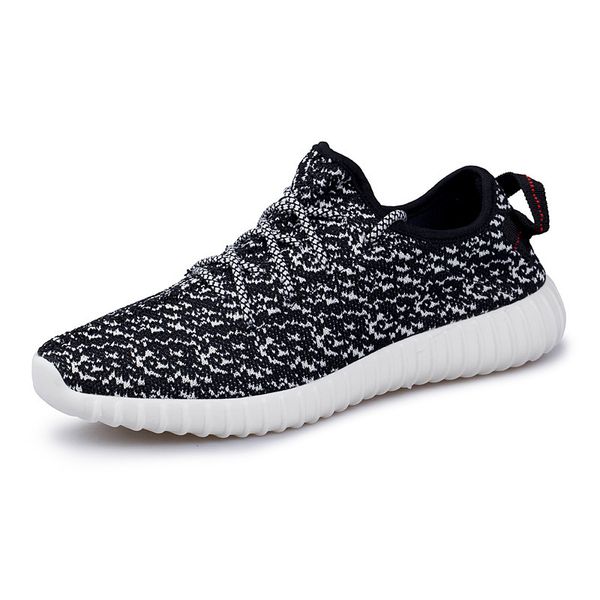 

2019 couples brand fashion sneakers summer spring footwear size 36-46 boys girls casual breathable shoes black white colors