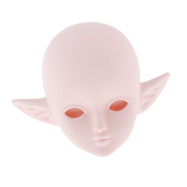 

doll head face mold 1/3 bjd body parts diy cosplay makeup - the head cover can be unscrewed, can change eyes, facial makeup