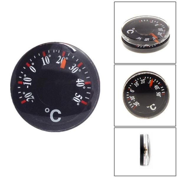 

outdoor camping hiking portable thermometer celsius plastic pointer waterproof thermometer round thermometer s7x6