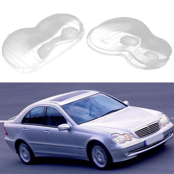 

автомобильная фара объектив абажур автомобильные головные лампы крышка стеклянная оболочка для w203 c200k c230 c280 c300 2000-2004