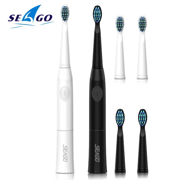 

seago electric toothbrush sonic electric toothbrush teeth cleaning electrical toothbrush dental electric brush 4 nozzles