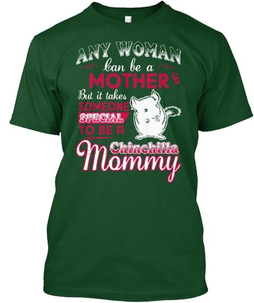 

мужчины футболка шиншилла мамочка tshirts женщины футболку, White;black